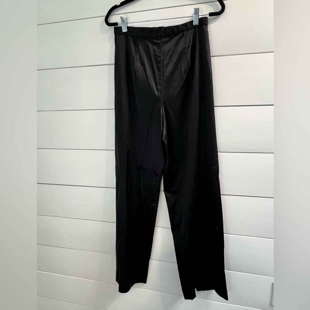 Styleworks Black “Satin” Dress Pants size 6